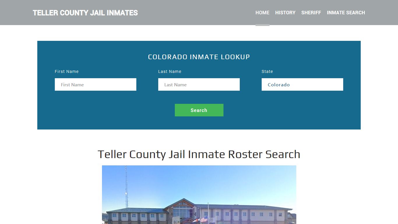 Teller County Jail Inmate Roster Lookup, Divide, CO